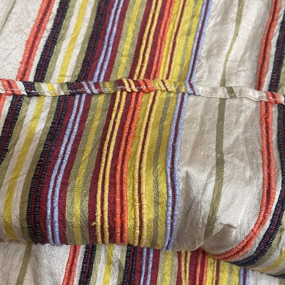 A-k-R-I-S punto AKRIS 100% silk blouse top shirt women duze us4 worn once - Picture 8 of 8